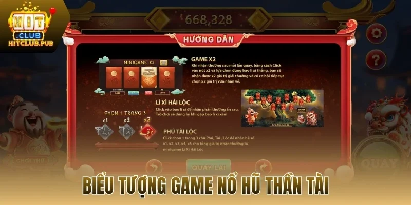 Biểu tượng game nổ hũ thần tài
