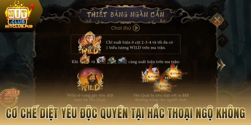 Cơ chế diệt yêu tại Hắc Thoại Ngộ Không