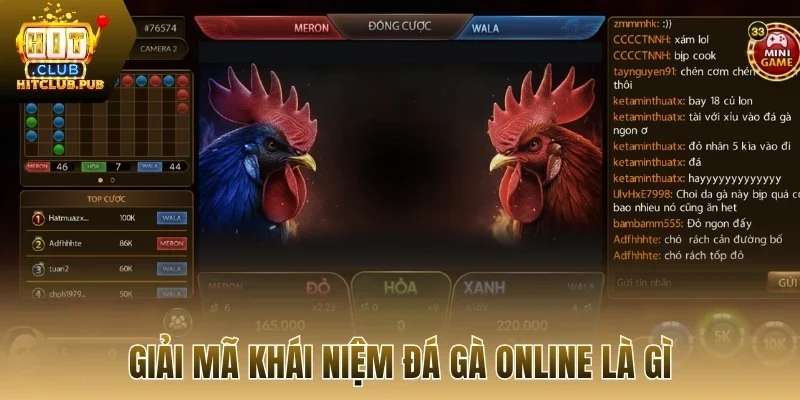 Giải mã khái niệm đá gà online là gì