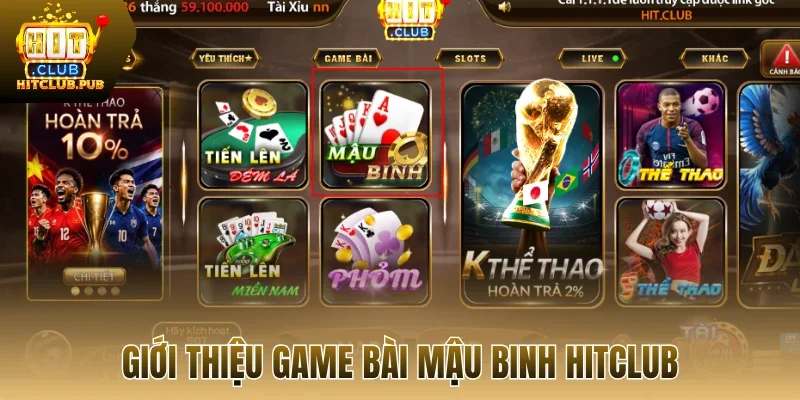 Giới thiệu game bài mậu binh Hitclub