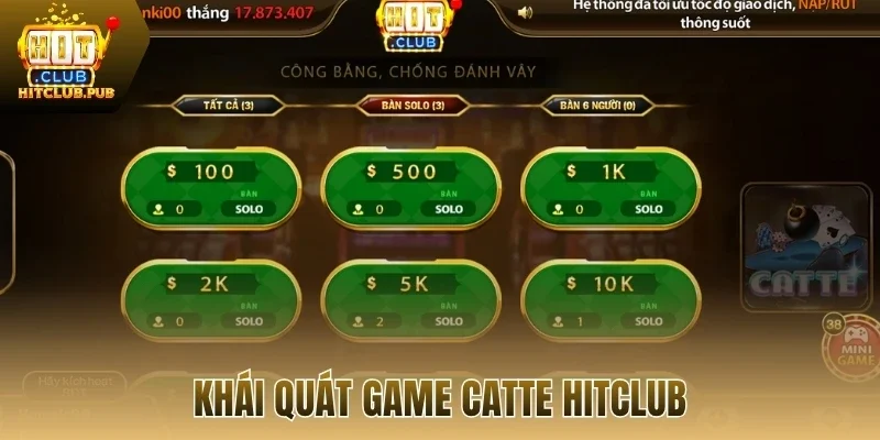 Khái quát game catte Hitclub