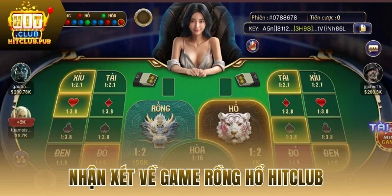 Nhận xét về game rồng hổ Hitclub