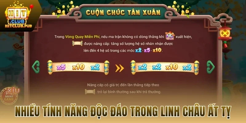 Tính năng game linh châu ất tỵ Hitclub
