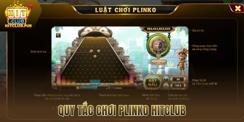Quy tắc chơi plinko Hitclub