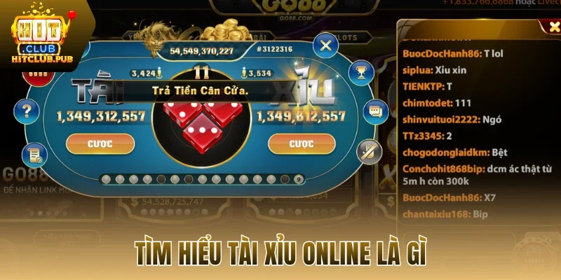 Tìm hiểu tài xỉu online là gì