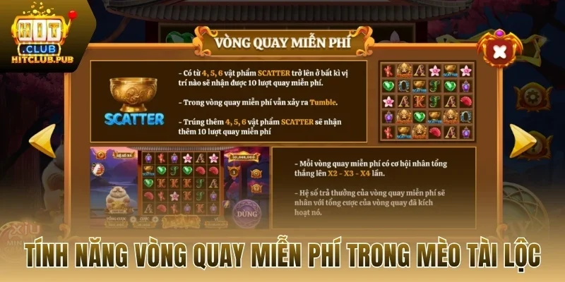 Chơi mèo tài lộc nhận vòng quay miễn phí