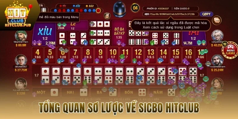 Tổng quan sơ lược về sicbo Hitclub