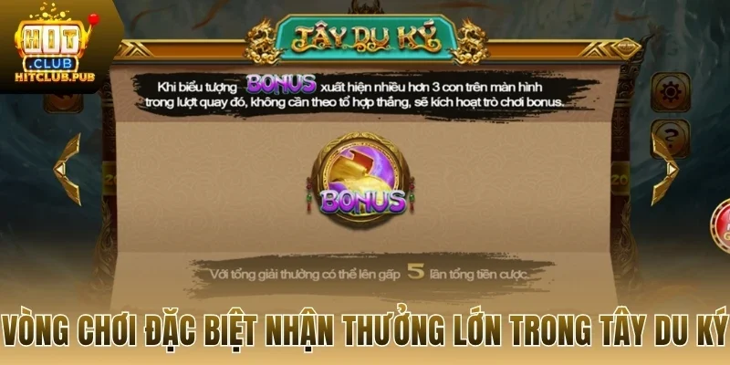 Vòng chơi đặc biệt quy định thưởng lớn